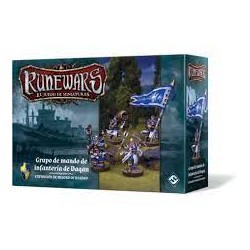 Runewars - Grupo de mando infantería de Daqan