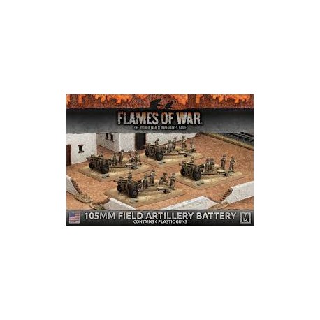 Flames of War: 105mm Field Artillery Battery