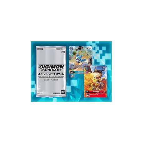 Presentación Digimon Dimensional Phase