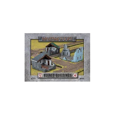 Battlelfield in a box - Ruined Buildings