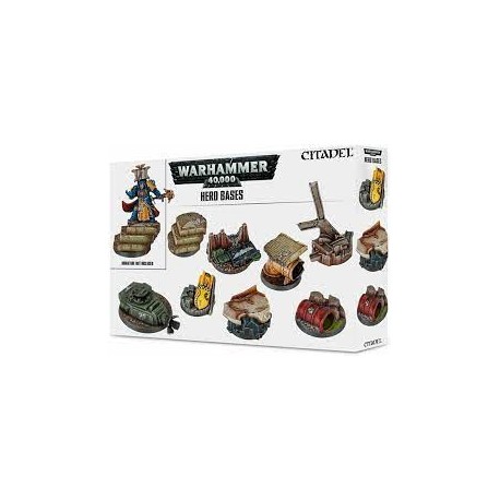 Warhammer 40k - Hero Bases
