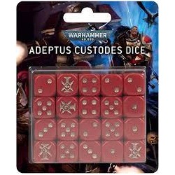 Warhammer 40k - Adeptus Custodes: Juego de dados