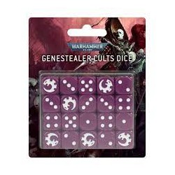 Warhammer 40k - Culto Genestealers: Juego de dados