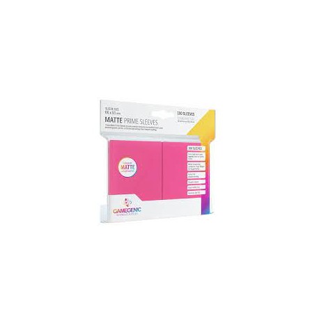 Pack Matte Prime Sleeves Pink 100