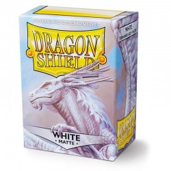 Fundas - Dragon Shield : White Matte